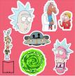 پک استیکر rick and morty2