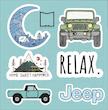 پک استیکر offroad adventure6