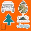 پک استیکر offroad adventure5