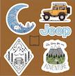 پک استیکر offroad adventure1