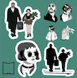 پک استیکر movies - random4