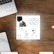 پک استیکر doodle tor3