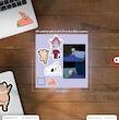 پک استیکر animation 18
