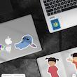 پک استیکر animation 19