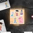 پک استیکر animation 17