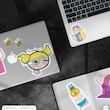 پک استیکر animation 13