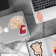 پک استیکر animation 10