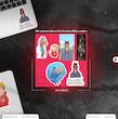 پک استیکر animation 9
