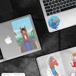 پک استیکر animation 9