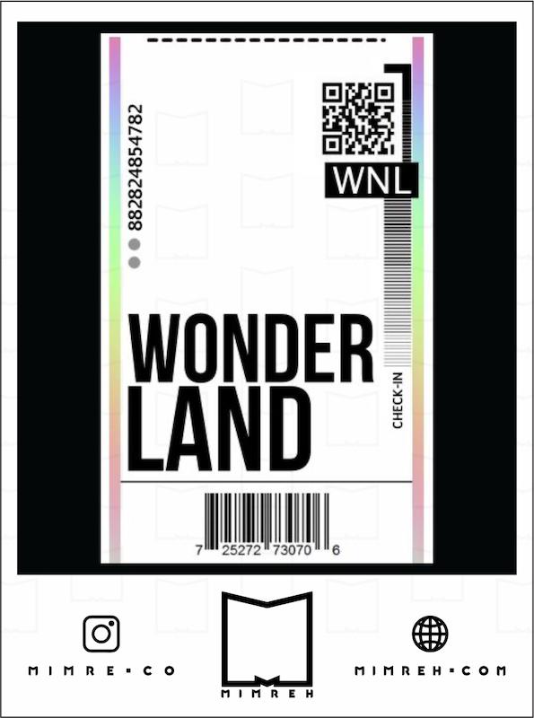 استیکر tickets &amp; barcods7-1
