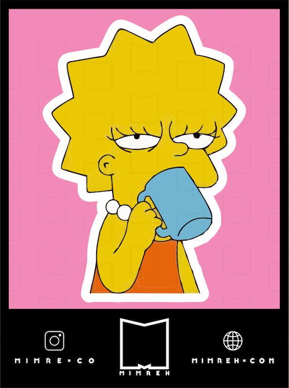 استیکر simpsons11-1