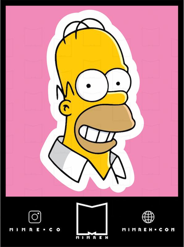 استیکر simpsons11-3