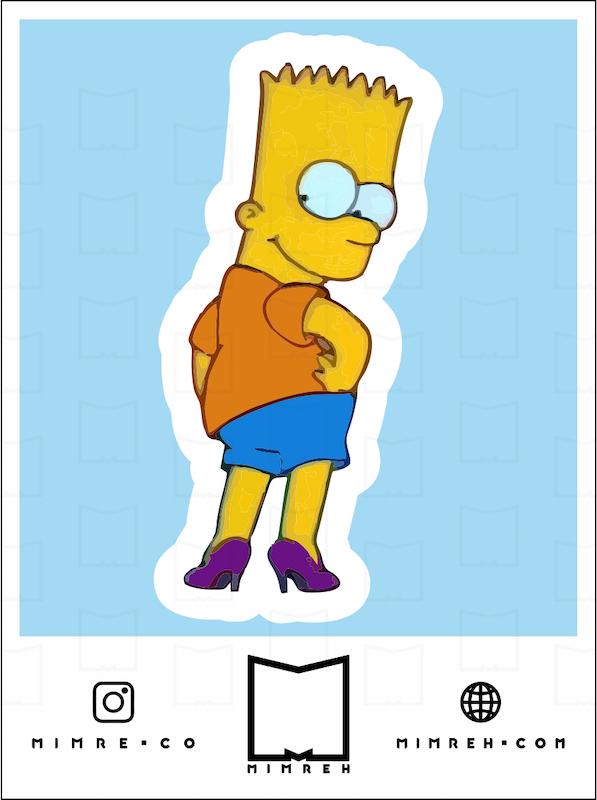 استیکر simpsons10-3