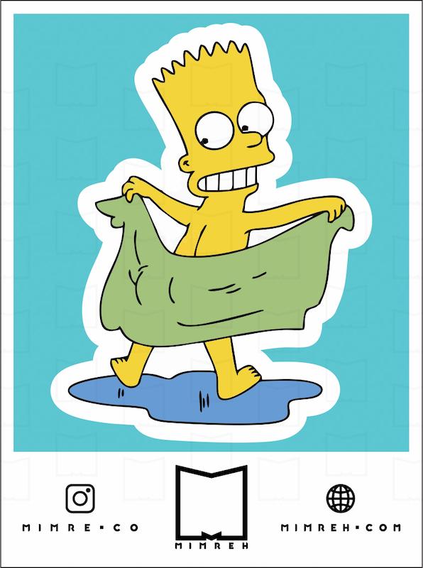 استیکر simpsons9-2