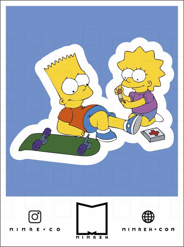 استیکر simpsons8-2