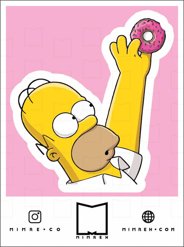 استیکر simpsons7-3