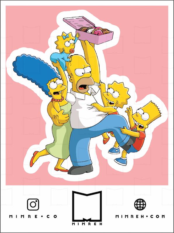 استیکر simpsons5-5