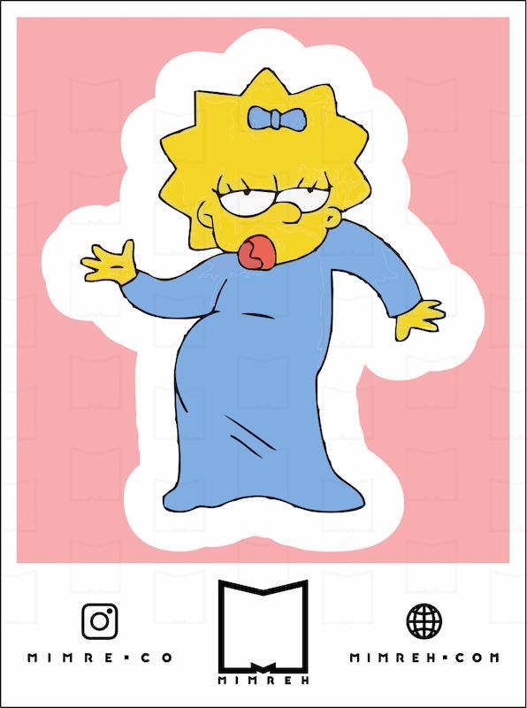 استیکر simpsons5-4