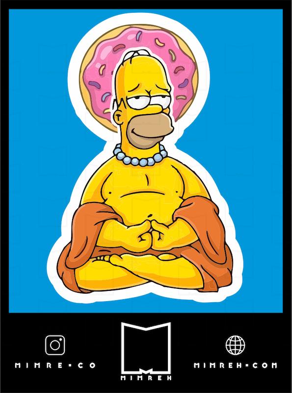 استیکر simpsons2-5