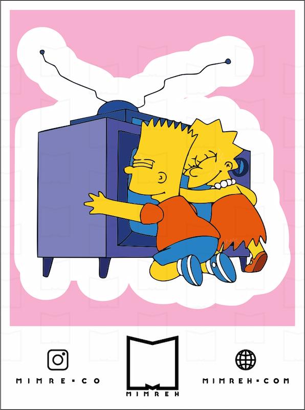 استیکر simpsons3-1