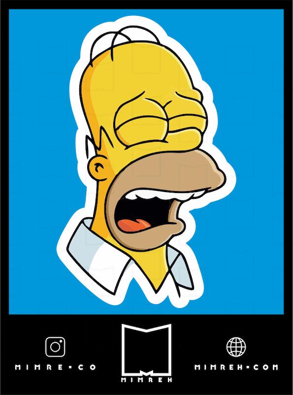 استیکر simpsons2-1
