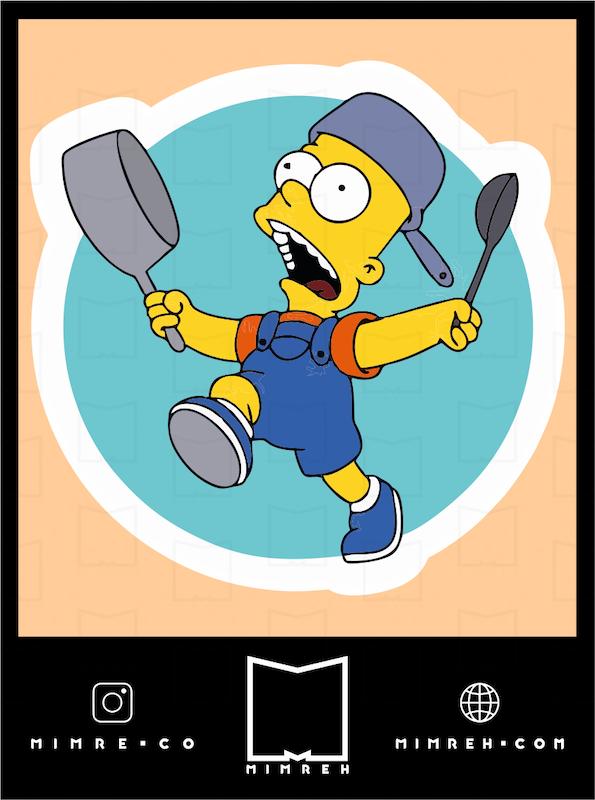 استیکر simpsons1-2