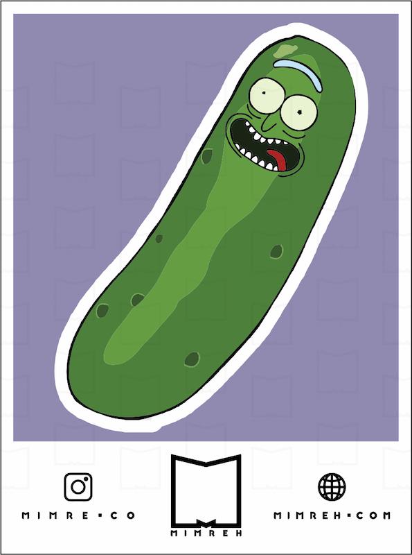 استیکرrickandmorty4-6
