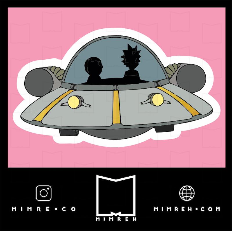 استیکر rickandmorty5-2