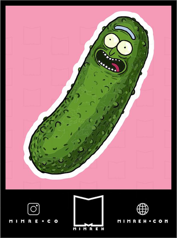 استیکر rickandmorty3-7