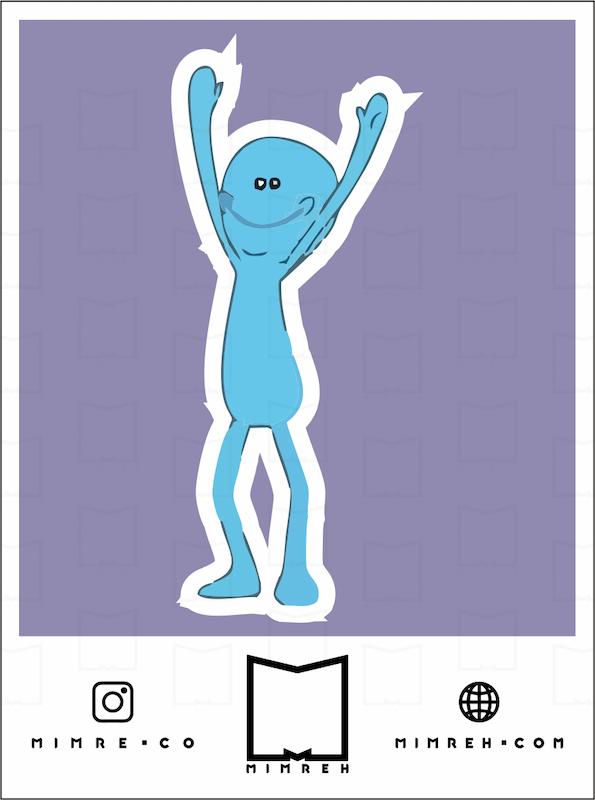 استیکر rickandmorty1-4