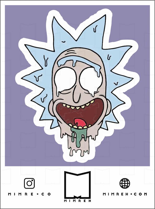 استیکر rickandmorty1-2