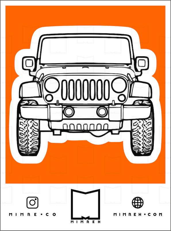 استیکر offroad adventure5-1