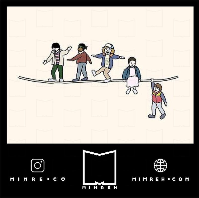 استیکر Stranger Things