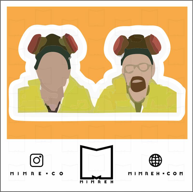 استیکر Breaking Bad