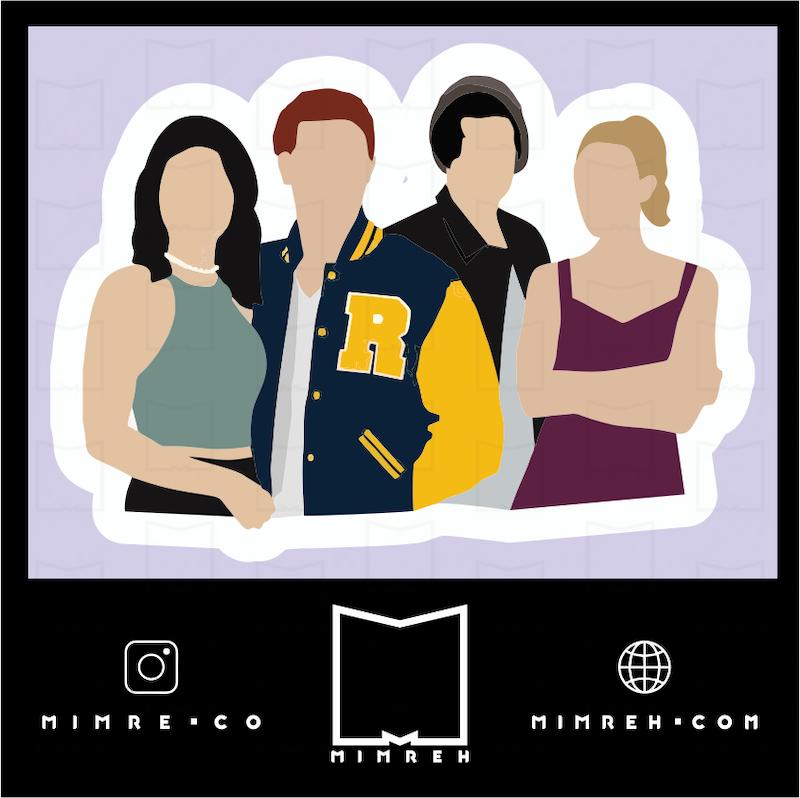 استیکر Riverdale
