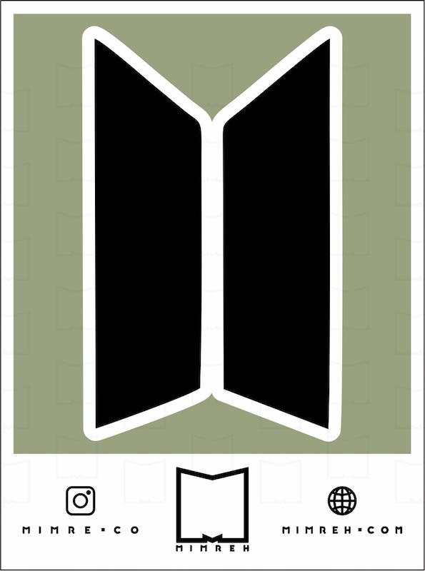 استیکر bts 6-5 kpop