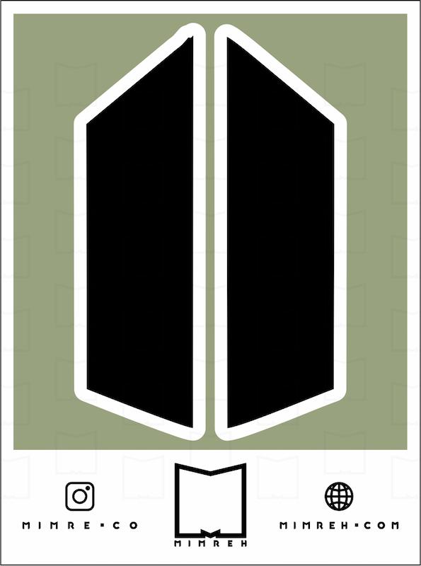 استیکر bts 6-6 kpop