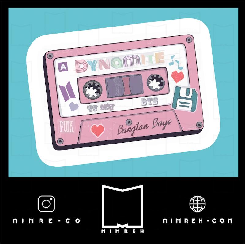 استیکر bts 4-6 kpop