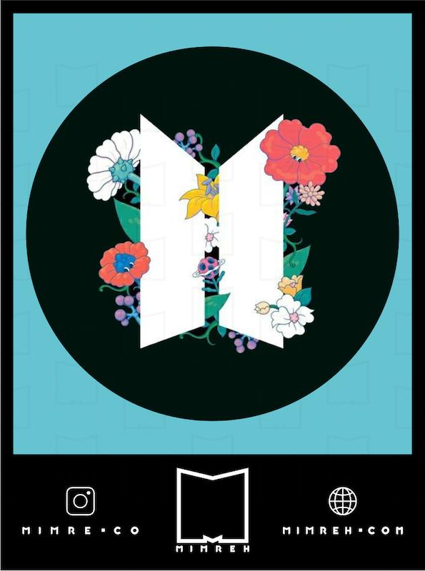 استیکر bts 4-3 kpop