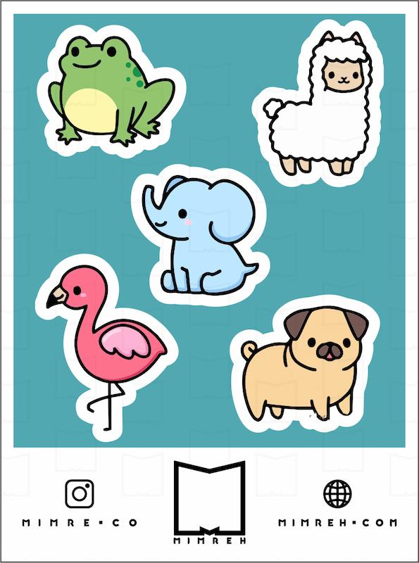 استیکر animals1-4
