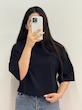 کراپ تیشرت ساده teen
