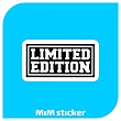 استیکر limited edition