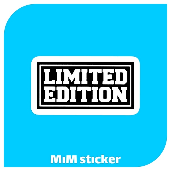 استیکر limited edition