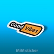 استیکر Good vibes