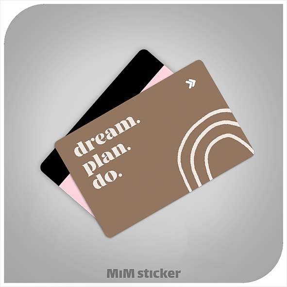 استیکر کارت بانکی انگیزشی