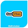 استیکر Good vibes