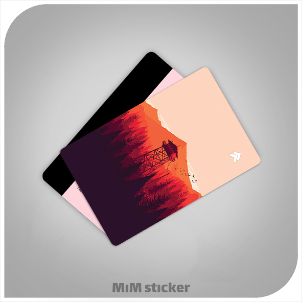 استیکر کارت بانکی برجک