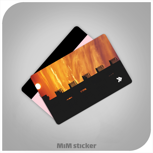 استیکر کارت بانکی غروب