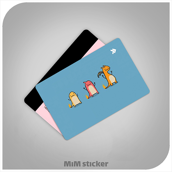 استیکر کارت بانکی دایناسور