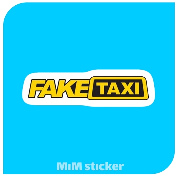 استیکر fake taxi